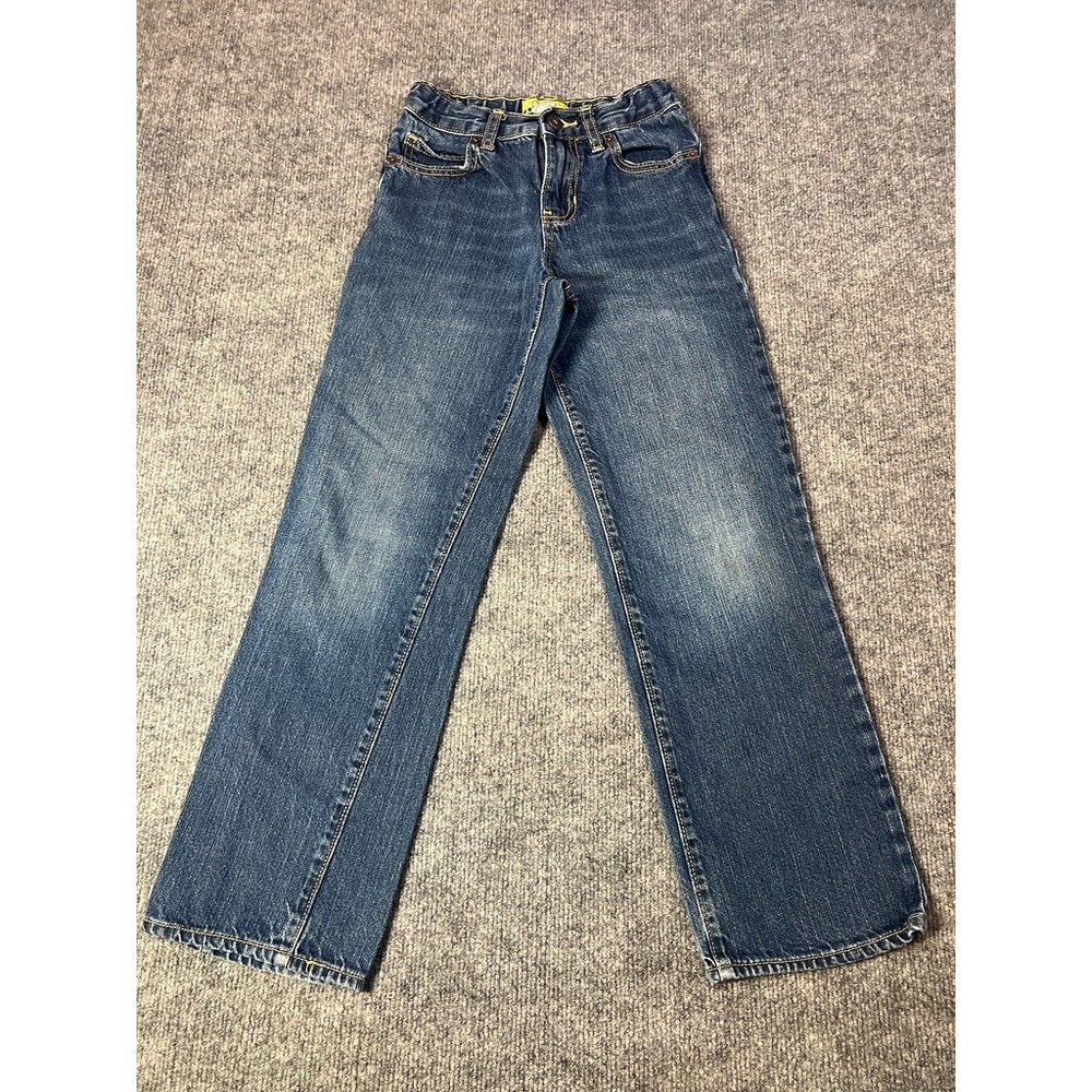 Old Navy Girls 10 Slim Straight Jeans | Dark Wash Denim | Y2K Minimalist Skater
